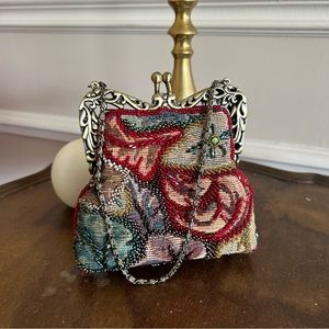 🌟 Beautiful Vintage Beaded Coin Purse